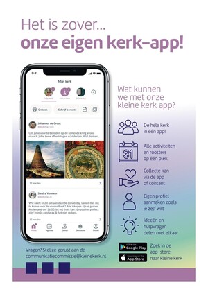 Onze eigen kerk-app!