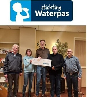 Opbrengst Jaarproject Diaconieën van Teylingen voor Stichting “Waterpas”