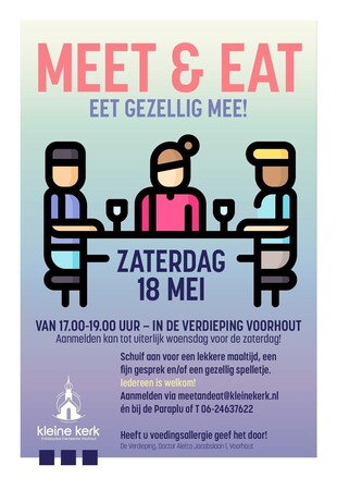18 mei: Meet & Eat